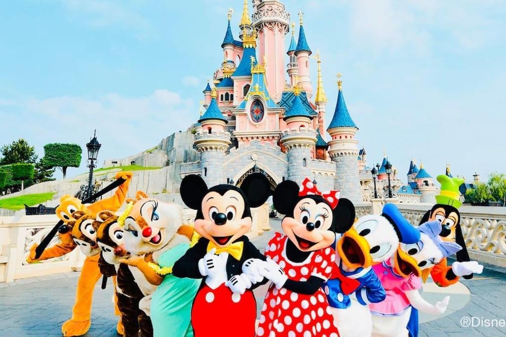 Вілла Superbe Duplex-15 Min Disneyland Croissy-Beaubourg Екстер'єр фото